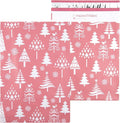 Inspired Mailers - Christmas Poly Mailers 10x13-100 Pack - Christmas Trees (Rose Gold) - Package Bags - 10x13 Holiday Mailers - Holiday Shipping Bags - Polybags for Shipping