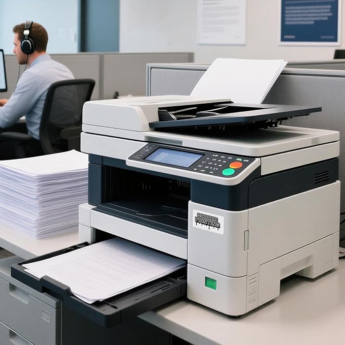 Compatible for DYMO 30334 (2-1/4"x1-1/4) Address Barcode White Thermal Labels Work with LabelWriter 4XL Printer 1 Roll 350 Labels NOT Fit 5XL