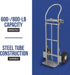 Strongway Hand Truck/Platform Truck - 600-Lb./800-Lb. Capacity