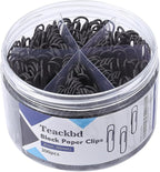 300Pcs Large Paper Clips,2 Inch Paper Clip,Jumbo Paperclips Great for Office Supplies, School(Black)