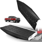 TripleAliners Compatible with Ford Super Duty 2017-2022 F250/F350/F450 Accessories Tailgate Mat with Tailgate Cap Top Protector Full-Coverage All Weather Truck Bed Cover Liner Replacement