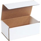 Box USA BM1064 10"L x 6"W x 4"H, White (Pack of 50)