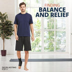 Ankle Ice Pack Wrap for Swelling, Reusable Foot Ice Pack Wrap - Cold Compression Therapy for Pain Relief, Plantar Fasciitis, Sprained Ankles, Achilles Tendonitis Relief