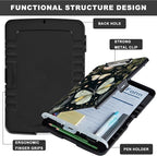 Clipboard with Storage,Storage Clipboard with Pen Holder,Heavy Duty Plastic Storage Clipboard with Low Profile Clip, Clipboard Folder, Teacher Must Haves, Office Supplies,Butterfly Florals