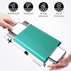 Fuxury Bubble Mailers 4x8" Teal Padded Envelopes 1000Pack Strong Adhesion Thick Padded Mailers for Small Business Mailing Small Items,Jewelry,Makeup