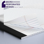 6 Pack Legal Pads 8.5 x 11 College Ruled 300 Sheets Note Pads 8.5 x 11 Notepads Perforated Writing Pads 8.5 x 11 Pads of Paper Lined White Paper, 50 Sheets per Notebook for Office & School Supplies