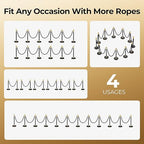 12pcs Sturdy Stanchion Posts, 12pcs High Quality Black Velvet Ropes, Water/Sand/Concrete Fillable Leakproof Base, Crowd Control Barriers for Birthday, Prom, Business, Wedding, Red Carpet