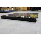 Liberty Scales Industrial Floor Scale, Accurate Digital Pallet Scales with Metal Indicator and Printer for Warehouse or Shipping Weighing, 48” x 48” (4’ x 4’) Size 10000 lbs x 1 lb Capacity