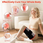 Red Light Therapy for Body, 242 LEDs Infrared Light Therapy for Body Back Waist Shoulder Knee Joint with 660nm & 850nm,24" x 12" Large Size Pad with 3 Modes,Timer, Red Light Therapy Belt