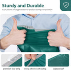 Fuxury Poly Mailers 12x15.5 Inch 50 Pcs, Waterproof Shipping Bags for Clothing, Strong Adhesive Heavy Duty Shipping Mailing Envelopes for Business, Self Seal Mailers Poly Bags,Forest Green