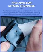 Double Sided Sticky Pads,Made of 3M VHB,Strong Adhesive Tape Squares Heavy Duty Waterproof Heat Resistant, Extreme Mounting Foam Tape,Car Home Outdoor Use, 12 Pcs 2.36x2.36 Inch
