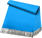 POLYSELLS 400 pcs 19x24 Inches Blue Poly Mailers Shipping Envelopes, Strong Adhesive Sealing, Waterproof, and Tear-resistant Postal Mailing Bags for Clothing, Books, and Accessories