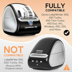 Compatible DYMO 30256 (2-5/16" x 4") Direct Thermal Shipping Labels, Large Barcode & Address Labels Replacement for DYMO LabelWriter 450, 4XL, Rollo, Zebra (24 Rolls / 7200 Labels), TRSTGIX