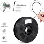 iSANMATE Carbon Fiber ASA Filament 1.75mm,UV/Rain/Heat Resistant Tough 3D Printer Filament, ASA CF Perfect for Outdoor Functional Parts, Dimensional Accuracy +/- 0.02mm, 1kg Spool (2.2lbs)