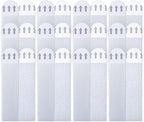 12 Pairs Picture Hanging Strips Heavy Duty, Picture Hangers Without Nails, Picture Hanging kit no Wall Damage Free No Nails Adhesive Strips