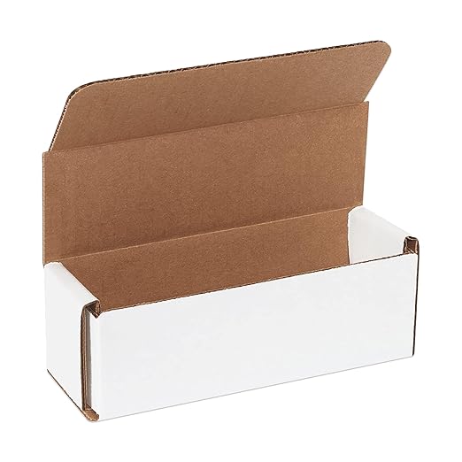 BOX USA Shipping Boxes Small 6"L x 2"W x 2"H, 50-Pack | Corrugated Cardboard Box Mailer for Packing, Moving and Storage 622