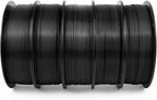 iSANMATE ASA Filament 1.75mm Black 5KG, UV & Weather Resistant 3D Printer Filament Perfect for Outdoor Functional Parts, Dimensional Accuracy +/- 0.02mm, 1kg X 5 Spool
