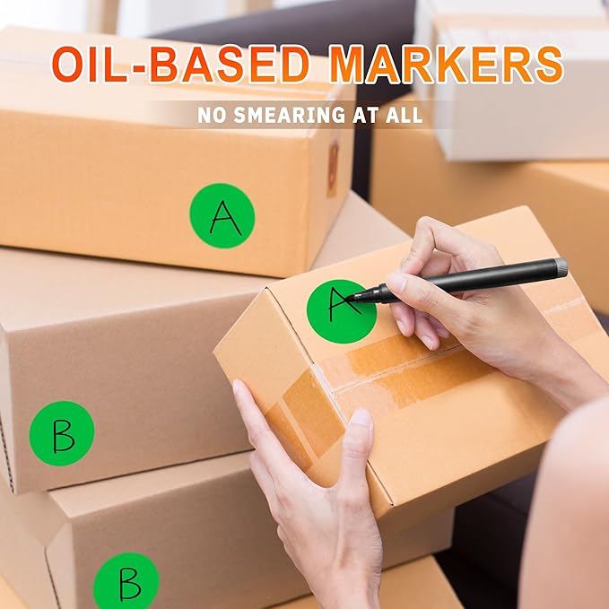 Easy to Use 2 Inch Green Multi-Purpose Round Coding Labels, 4 Rolls 2000 PCS Circle Strong Adhesive Sticker for Office,Inventory, Organizing