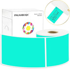 3x5 Inch Thermal Label Stickers,300Pcs Waterproof Rectangle Labels for Storage Bins,Moving Boxes,Address & Inventory Organization,Small Business Labeling,Watercolor Green
