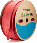 Chanzon Red 1-1/4 inch (30mm) Adhesive Heat Shrink Tubing - Type G, Waterproof, Marine, 3:1 Ratio, 80Ft/25M Roll with Dual Wall Tubes 1pcs