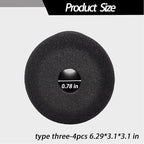 Foot Foam Roller Pad(6.29 * 3.1 * 3.1 in), Inversion Table Parts, Foam for Inversion Table, Workout Bench, Sits Ups Replacement Parts, Home Gym Accesories
