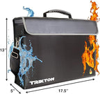 Fireproof & Waterproof Document Bag XXL 17.5x13x5 with TSA Lock, High-Viz Design, Flexible Fireproof Bag for A3 & Legal Size Files, Developed by USA Engineers & Firefighters, Travel Ready