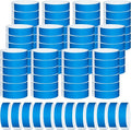 1200 Pcs Plastic Paper Wristbands for Events Neon Color Wrist Bands Concert Identification Wristbands Paper Bracelets Wristbands Party Hand Bands (Blue)