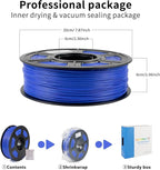 iSANMATE ASA Filament 1.75mm Bundle 4KG (8.8lbs), UV & Weather Resistant 3D Printer Filament Perfect for Outdoor Functional Parts, Black+White+Red+Blue