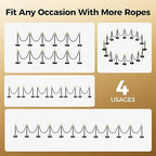 16pcs Sturdy Stanchion Posts, 16pcs High Quality Black Velvet Ropes, Water/Sand/Concrete Fillable Leakproof Base, Crowd Control Barriers for Birthday, Prom, Business, Wedding, Red Carpet