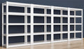 Raybee Garage Shelving Heavy Duty 2000LBS Storage Shelves 5 Tier Metal Shelving Unit White Metal Shelves Pantry Shelf for Kitchen Closet Basement Warehouse 4 Pack