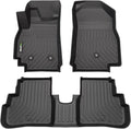 Floor Mats Fit for 2016-2022 Chevy Spark All Weather Protection TPE Anti-Slip Automotive Floor Liners(Not for GT/EV Models), Spark Accessories Black