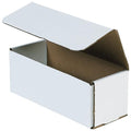 Box USA BM833 8"L x 3"W x 3"H, White (Pack of 50)
