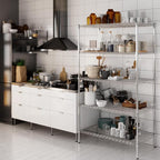 24" Deep x 42" Wide x 74" Height Wire Shelving Kit | 5-Tier | NSF Commercial Storage Rack Unit