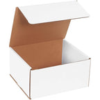 Box USA BM874 8"L x 7"W x 4"H, White (Pack of 50)