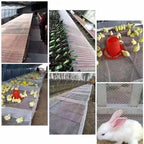 Plastic Wire Mesh Fence, Fencing Chicken Wire Fence with 1.8cm/0.7in Mesh Holes, for Pet Fencing Garden Balcony Grass Protection Farm Crafts(Size:Mesh 0.7in-3.3ft Wx98ft L,Color:Black)