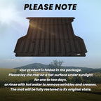 LASFIT Truck Bed Mat (5.5FT, 67" Bed) Fit for Ford F-150 2004-2014 | Lincoln Mark LT 2006-2008, All Weather Protection TPE Heavy Duty Car Bed Liner - 1PC Black