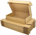 Small Brown Shipping Boxes for Small Business Pack of 25-7x5x2 inches Cardboard Corrugated Mailer Boxes for Shipping Packaging Craft Gifts Giving Products