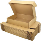Small Brown Shipping Boxes for Small Business Pack of 25-7x5x2 inches Cardboard Corrugated Mailer Boxes for Shipping Packaging Craft Gifts Giving Products