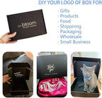 Small Black Shipping Boxes for Small Business Pack of 25-8x5.5x1.6 inches Cardboard Corrugated Mailer Boxes for Shipping Packaging Craft Gifts Giving Products