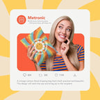 Metronic Poly Mailers 10x13 Inch Shipping Bags for Clothes,Self Adhesive Shipping Envelopes for Small Business,Waterproof Mailers Poly Bags for Shipping,Packaging Mailing Bags Rainbow Smile Face 50pc