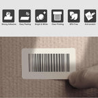 Hehua 1" x 2-1/8" Label Compatible with DYMO Labelwriter 5XL 550 4XL 450 30336 with RFID Chip, FNSKU Barcodes Return Address Labels, 25mm x 54mm, Total 2000 Labels/4 Rolls