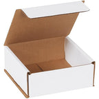 Box USA BM552 5"L x 5"W x 2"H, White (Pack of 50)