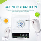 LICHEN Lab Scale 100gram x 0.001g High Precision Analytical Balance with Windshield Digital Display Jewelry Balance(100g,1mg)