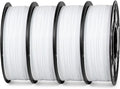 iSANMATE ASA Filament 1.75mm Bundle 4KG (8.8lbs), UV & Weather Resistant 3D Printer Filament Perfect for Outdoor Functional Parts, White(4-Pack)
