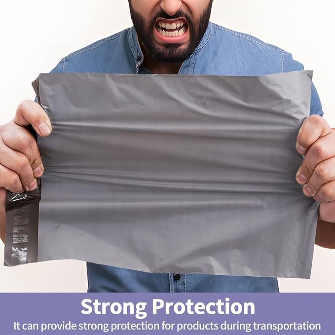 packbabol 500pc Poly Mailers 6x9 Inches,Shipping Envelopes Self Seal Mailers Bags Waterproof and Tear-Proof Packaging Bags, Shipping Bags for Clothing