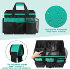 Wearable Cleaning Caddy Bag,WithDetachable Divider cleaning bags for housekeepers, With Adjustable Shoulder Strap for Cleaners & Housekeeper
