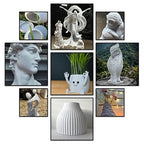 Geeetech Marble PLA Filament, Stone-Like Appearance, 1.75mm 3D Printing Filament 1kg(2.2lbs), Dimensional Accuracy +/- 0.02 mm, Marble White-Blue Stone Color, Fit Most FDM Printer
