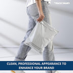 White Plastic Poly Mailers 19"x24" | Shipping Bags for Clothing, Books & Accessories | Durable Shipping Envelopes | Waterproof and Tear-Proof with Strong Self-sealing Adhesive | 100-Pack