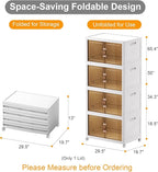 Extra Large Stackable Storage Bins with Lids & Wheels & Door, 640QT-160QT/40GAL*4Pack Foldable Collapsible Closet Organizers, Plastic Containers Drawers for Bedroom Dorm Garage Sturdy MAX