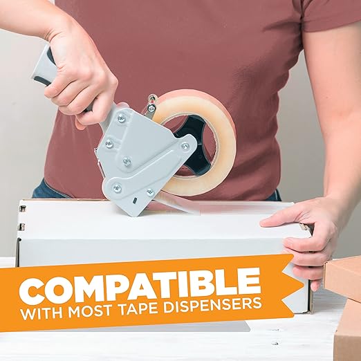 Tape King Clear Packing Tape | 110 Yards Per Roll (36 Rolls) | 1.88 Inch Wide Heavy Duty Packing Tape 2.7mil Strong Adhesive for Moving Boxes, Shipping Cartons, Office Use, Storage (3960 Yards)